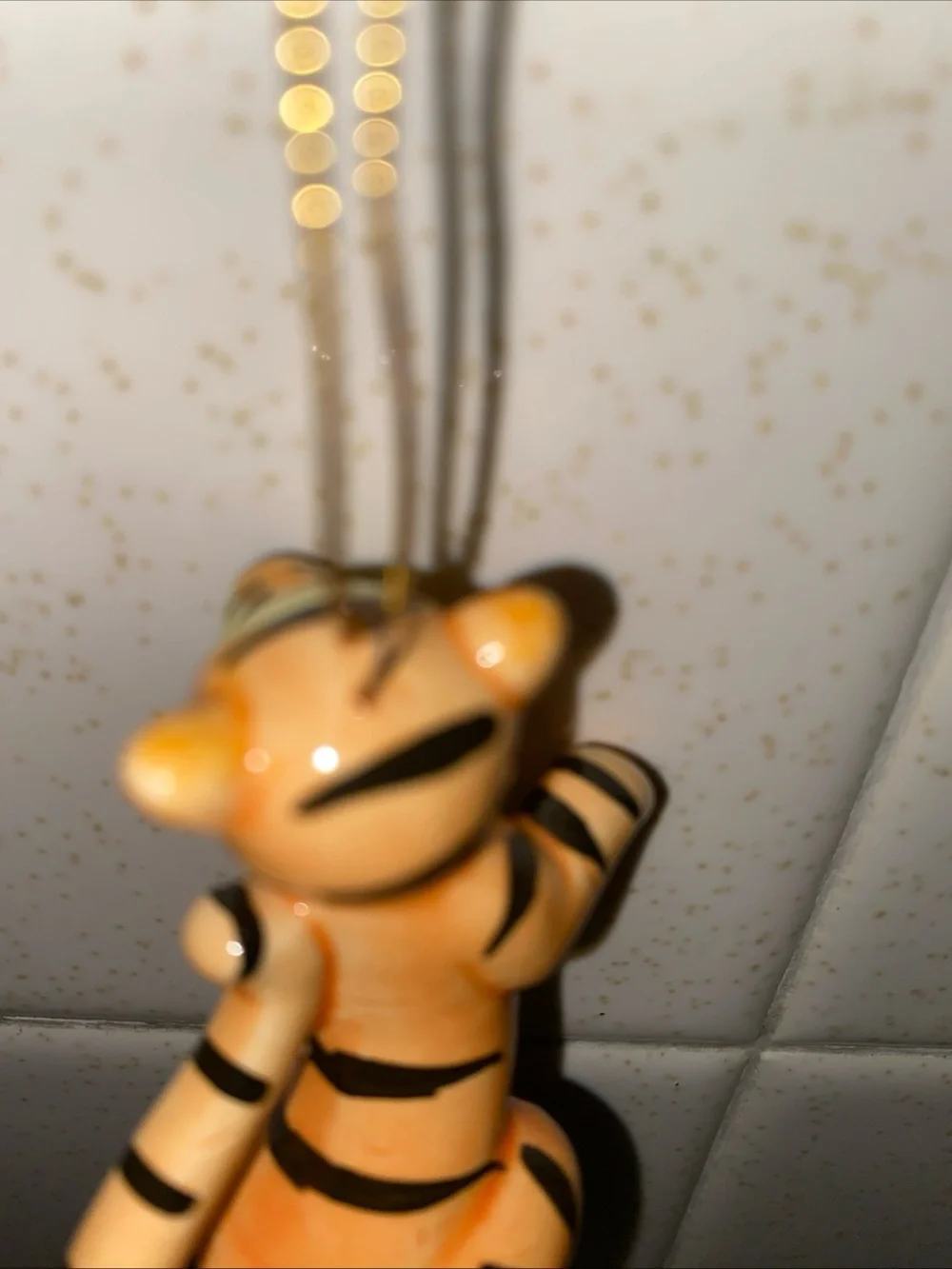 Vintage‎ Disney Japan Tigger Ceramic Figure Ornament Winnie The Pooh Collectible